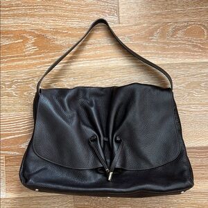 Authentic Furla leather bag chocolate